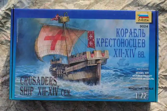 Zvezda 9024 CRUISADERS SHIP XII-VIV century Fabrieksprijs